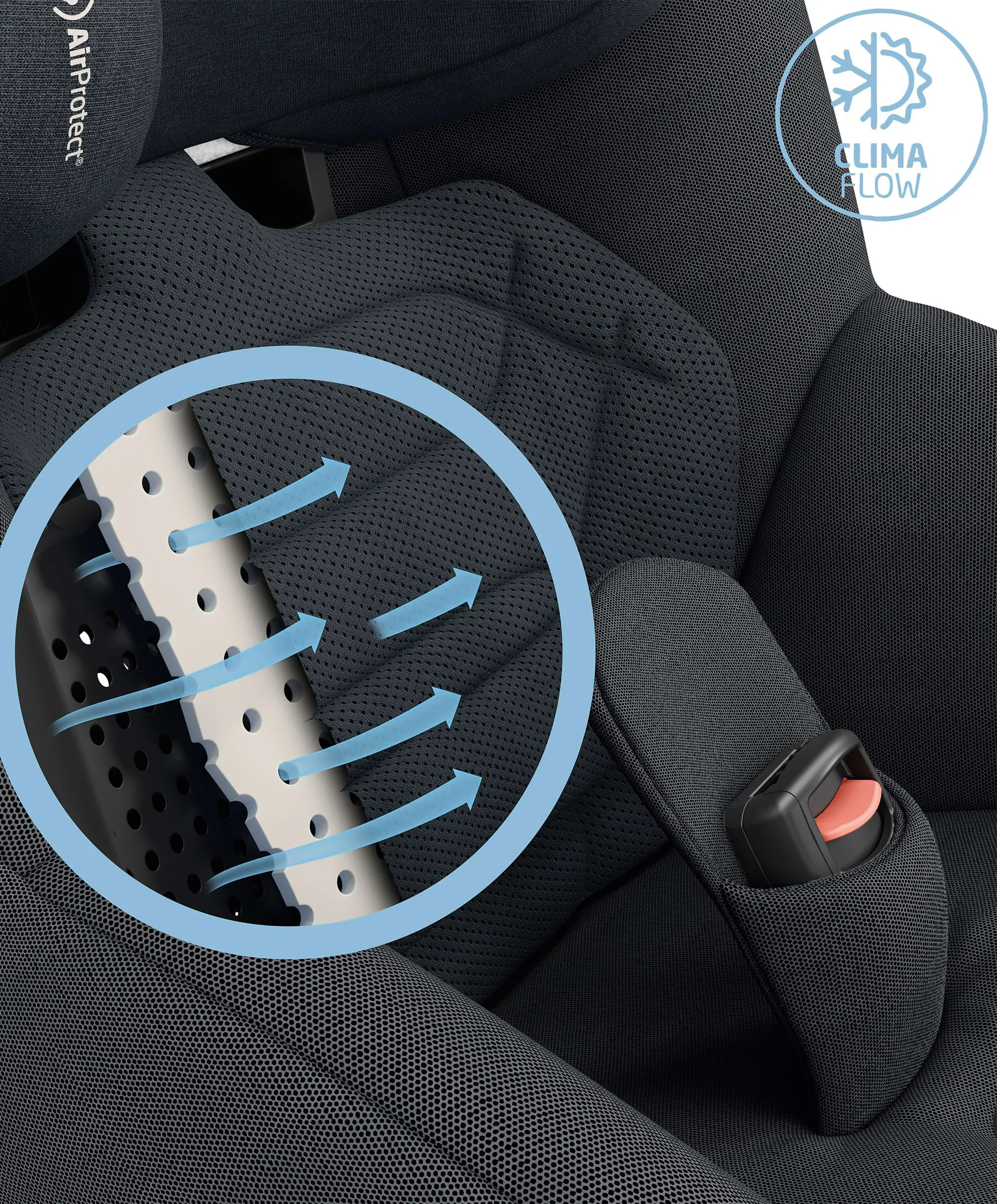 Maxi-Cosi Pearl 360 Pro Car Seat - Authentic Graphite