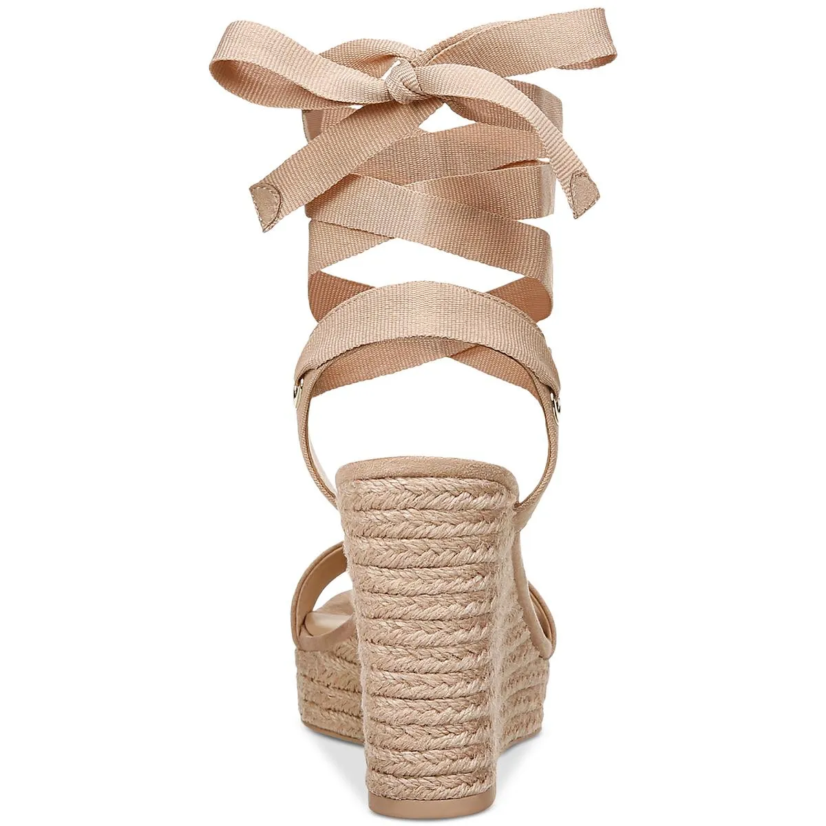 Maxx Womens Faux Suede Open Toe Wedge Sandals