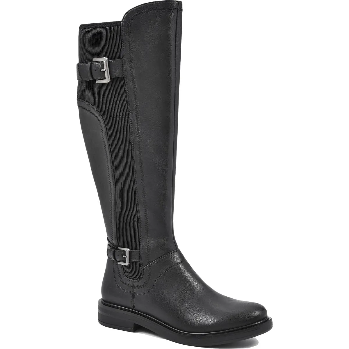 MEDITATE Womens Faux Leather Knee-High Boots