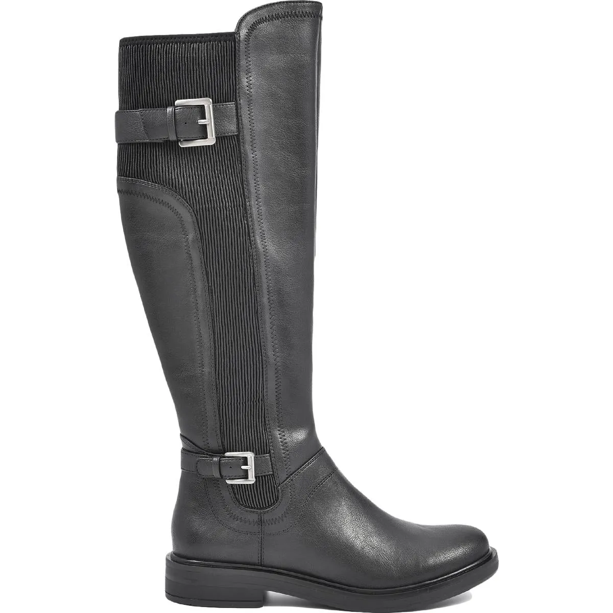 MEDITATE Womens Faux Leather Knee-High Boots