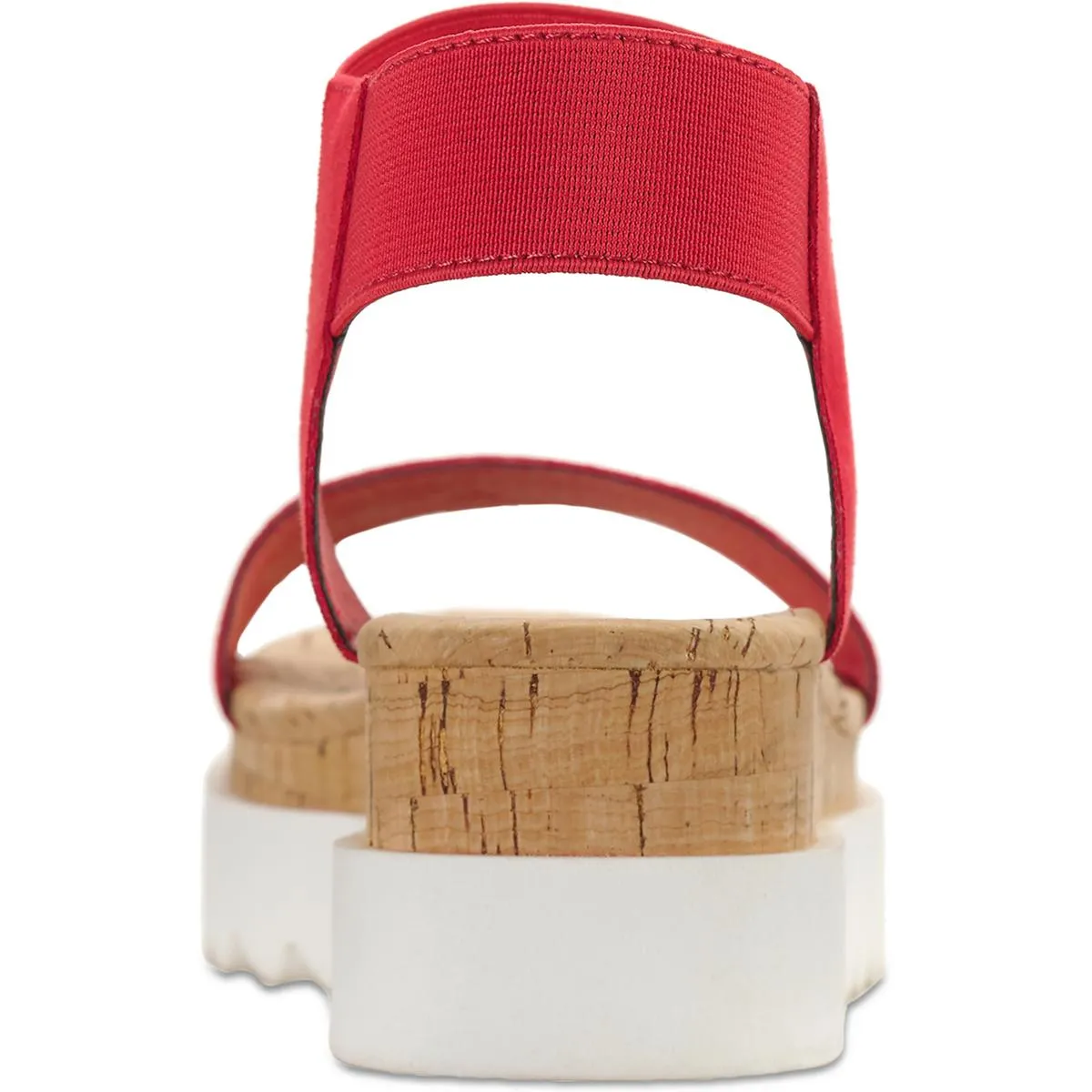 Melanyy Womens Laceless Open Toe Wedge Sandals
