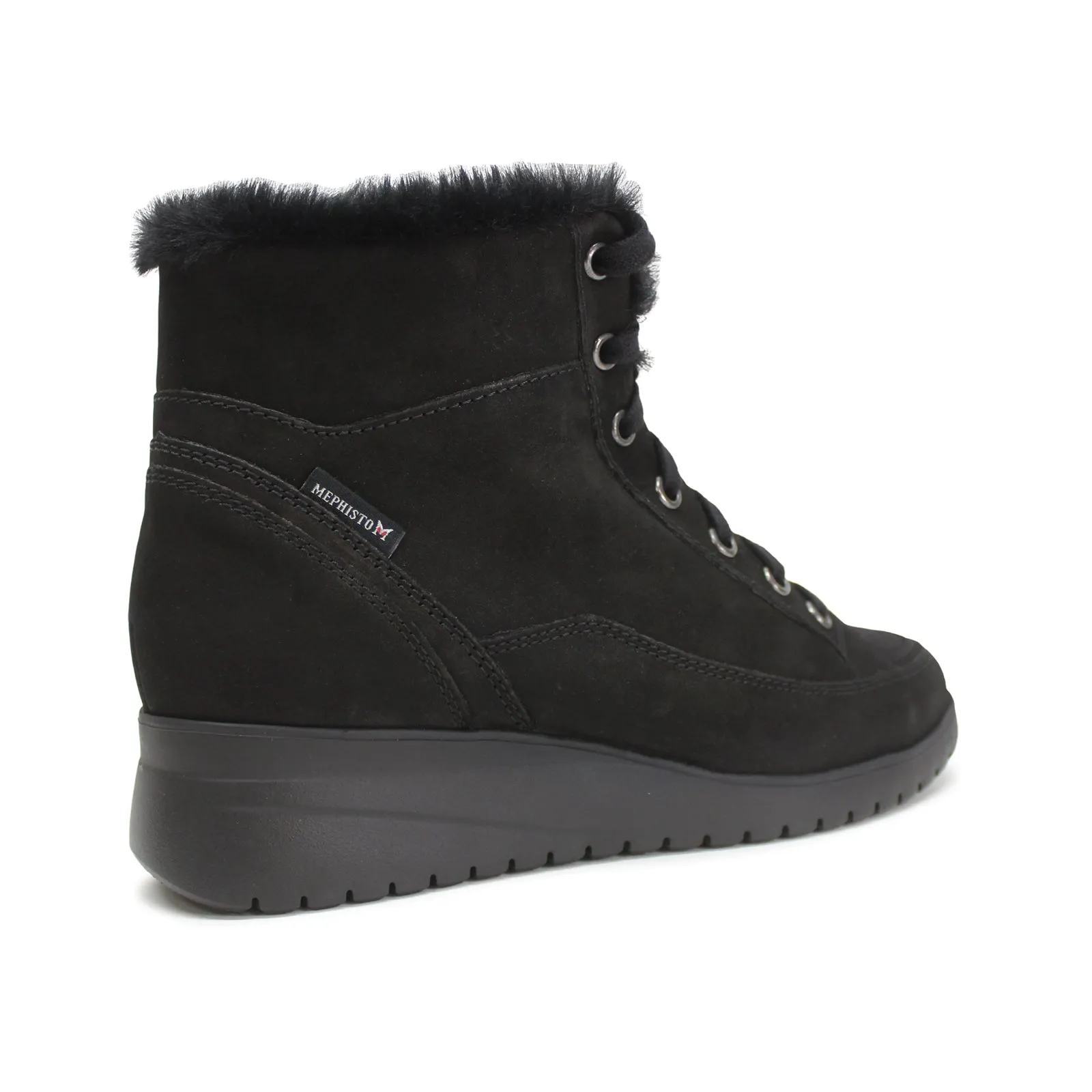 Mephisto Ilka Nubuck Leather Women's Ankle Boots