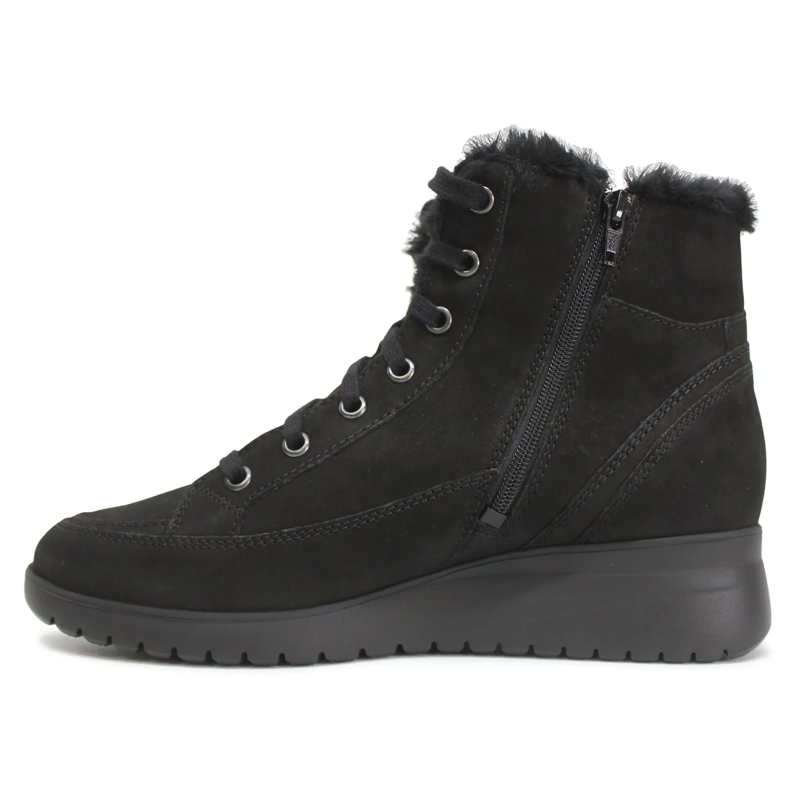 Mephisto Ilka Nubuck Leather Women's Ankle Boots