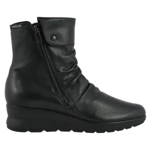 Mephisto Phila Full Grain Leather Women's Wedge Heeled Ankle Boots