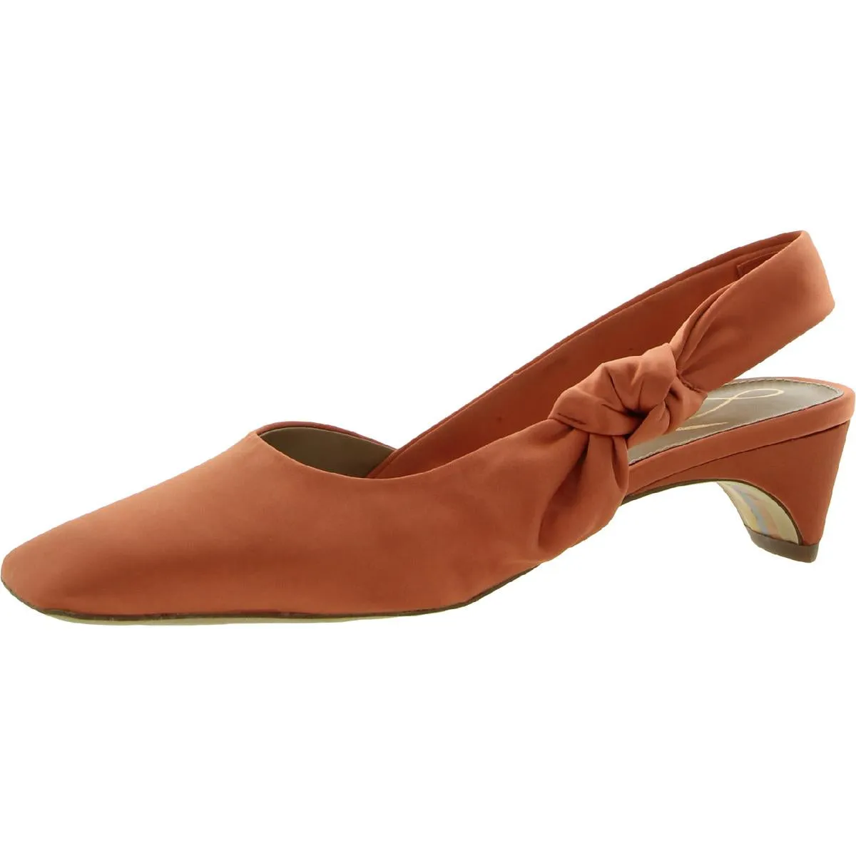 Meredith Womens Square Toe Slingback Heels