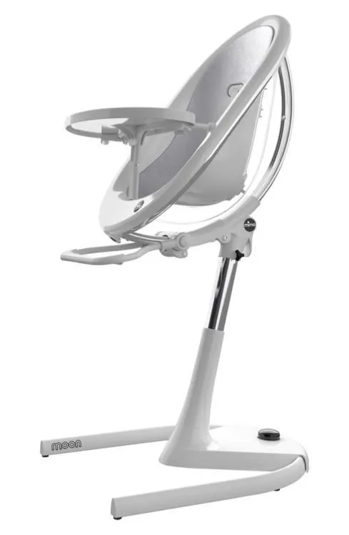 Mima Moon 2G High Chair with White Base