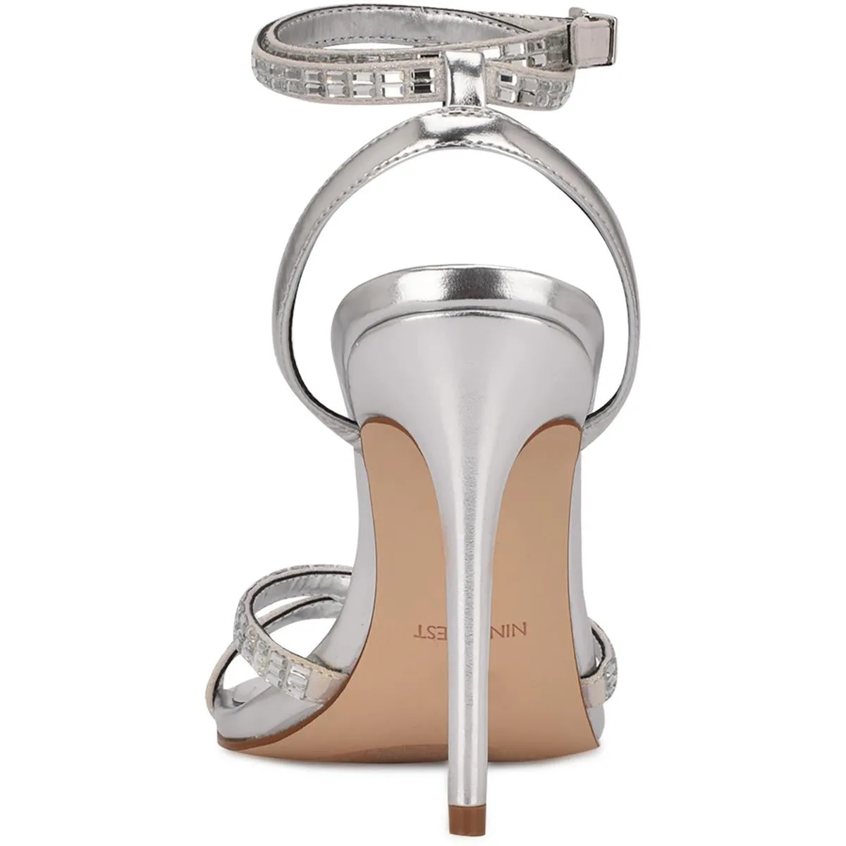 Mona  Womens Rhinestone Dressy Heels