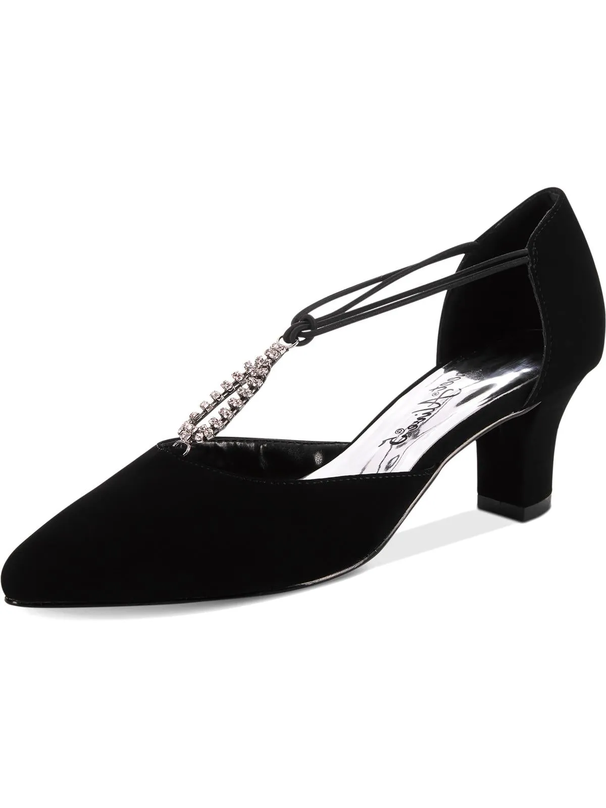 Moonlight Womens Faux Suede Pumps Dress Heels