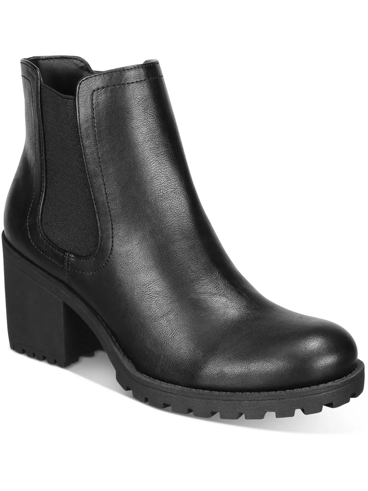 Morghanf Womens Faux Suede Cold Weather Heels