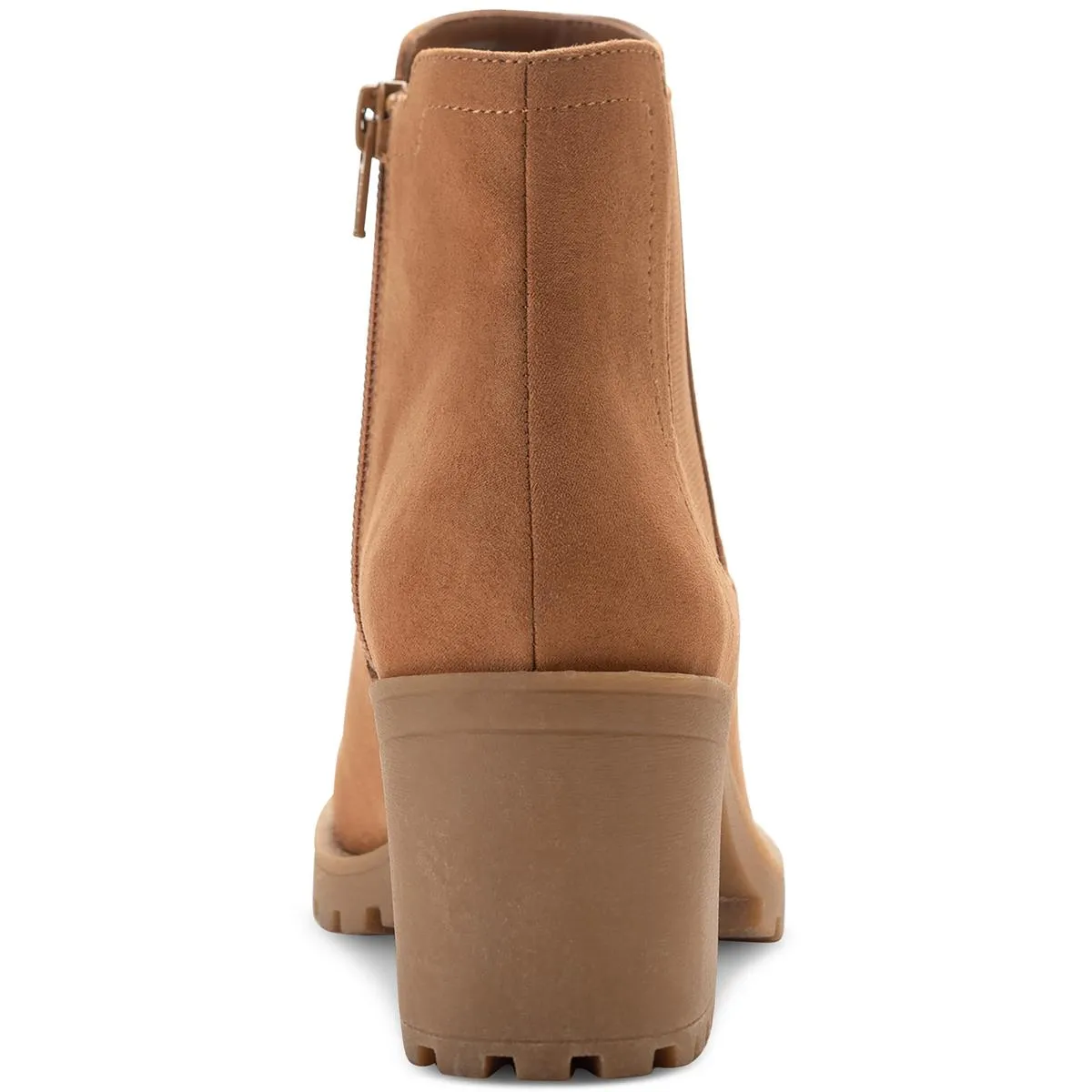 Morghanf Womens Faux Suede Cold Weather Heels