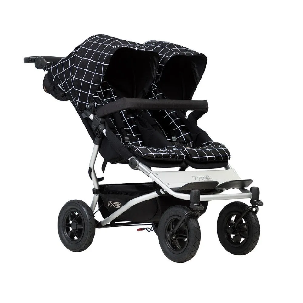 Mountain Buggy Duet v3.2 Double Pushchair (Grid) - All-Terrain