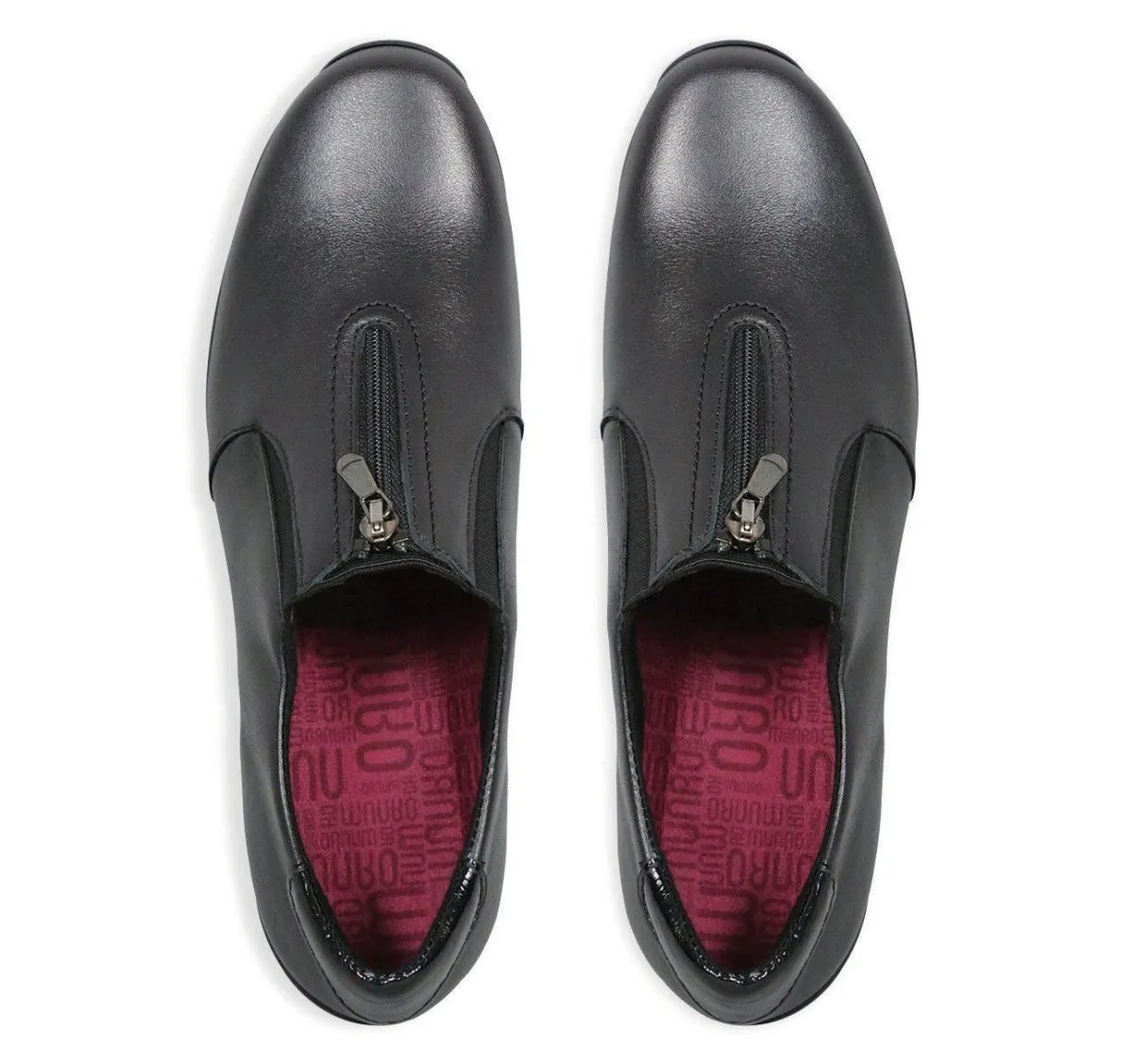 Munro Women's Berkley Black Leather