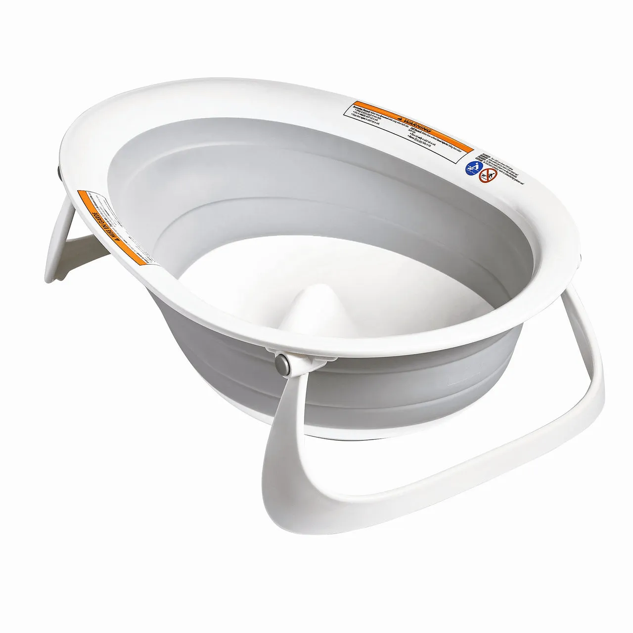Naked 2-Position Collapsible Bathtub
