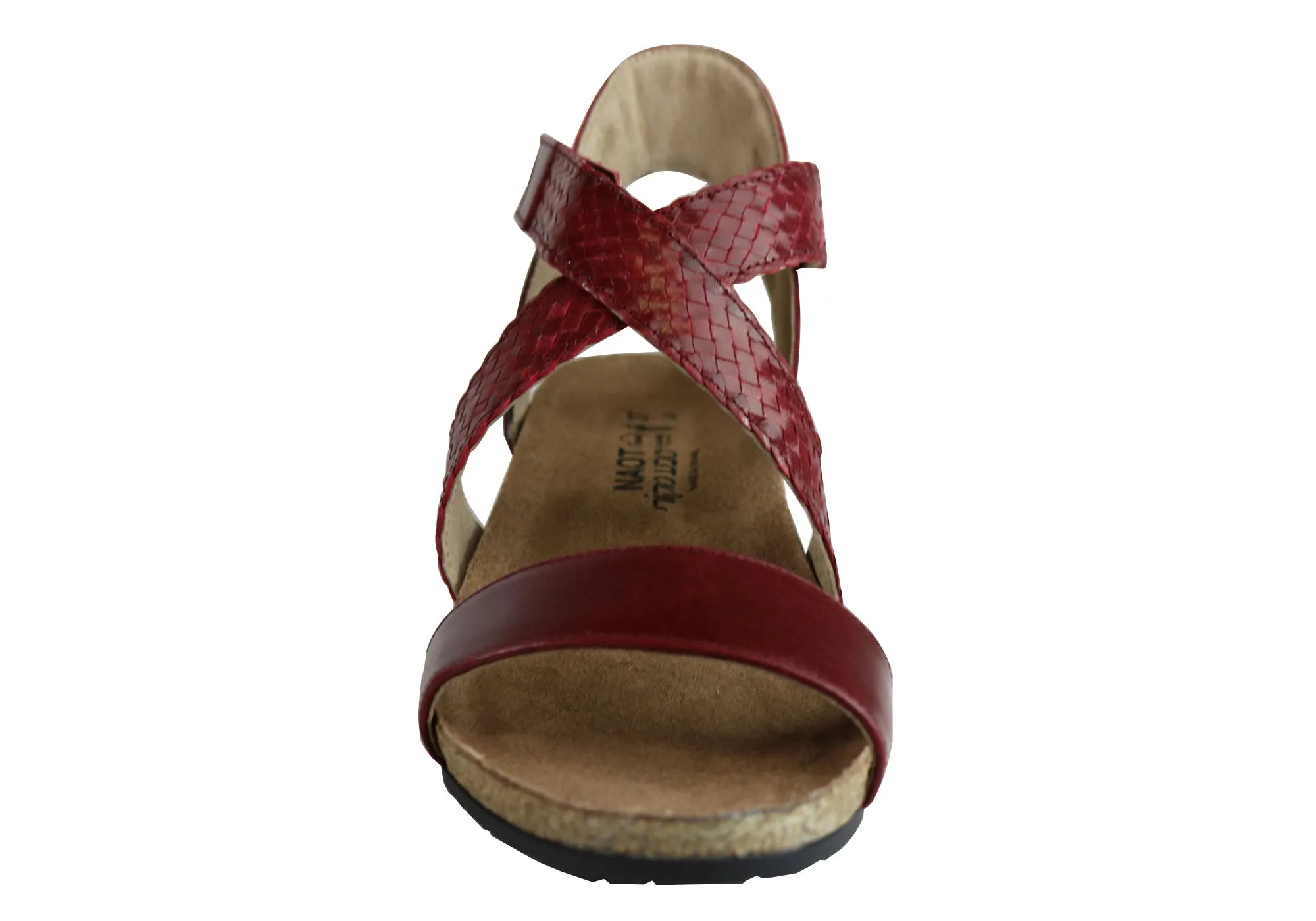 Naot Cupid Womens Leather Comfort Cushioned Supportive Wedge Sandals Naot Shoes