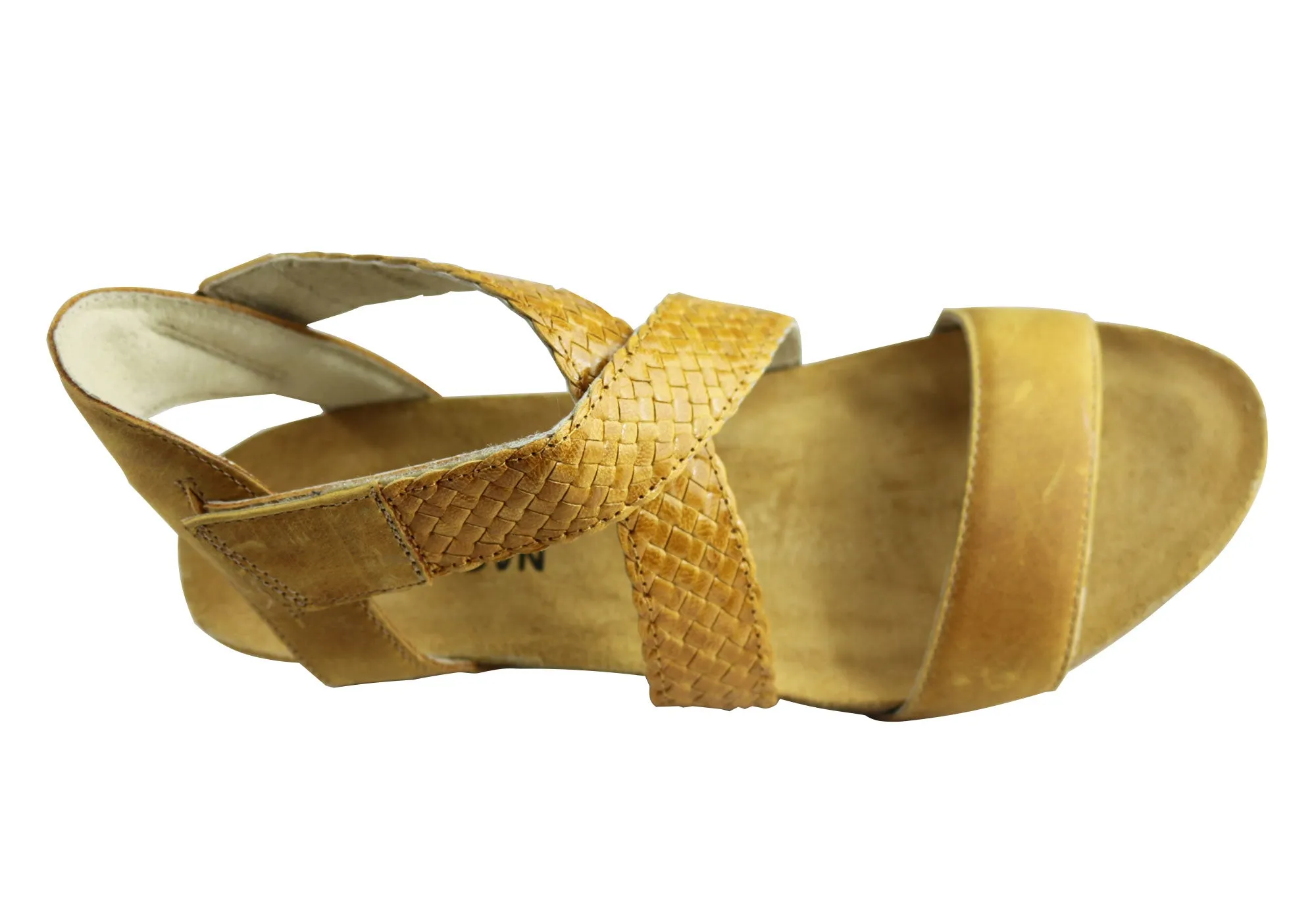 Naot Cupid Womens Leather Comfort Cushioned Supportive Wedge Sandals Naot Shoes