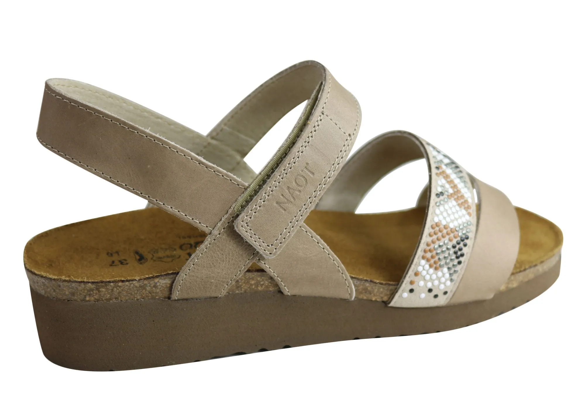 Naot Gwyneth Womens Leather Comfortable Supportive Sandals Naot Shoes