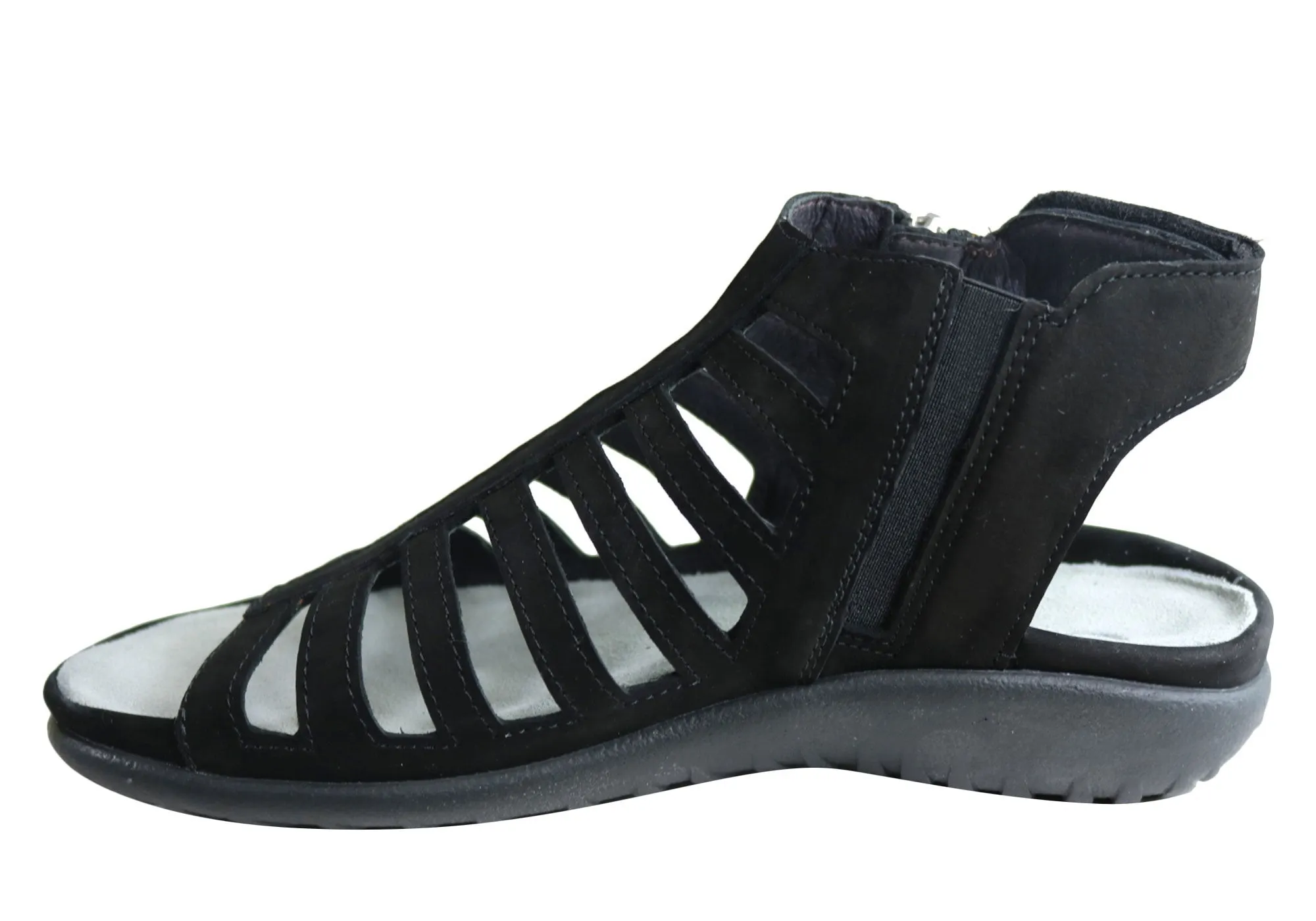 Naot Pitau Womens Leather Comfortable Orthotic Friendly Sandals Naot Shoes