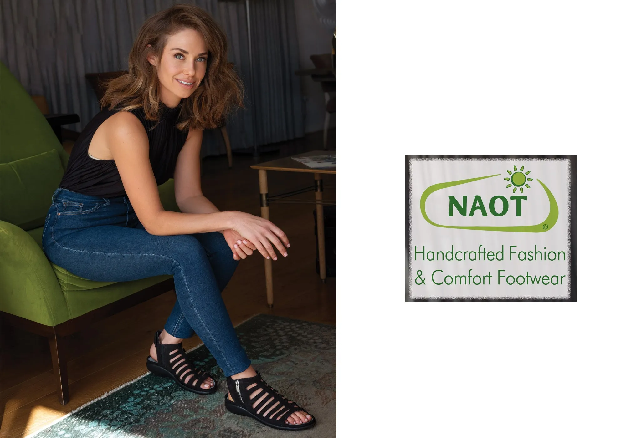 Naot Pitau Womens Leather Comfortable Orthotic Friendly Sandals Naot Shoes