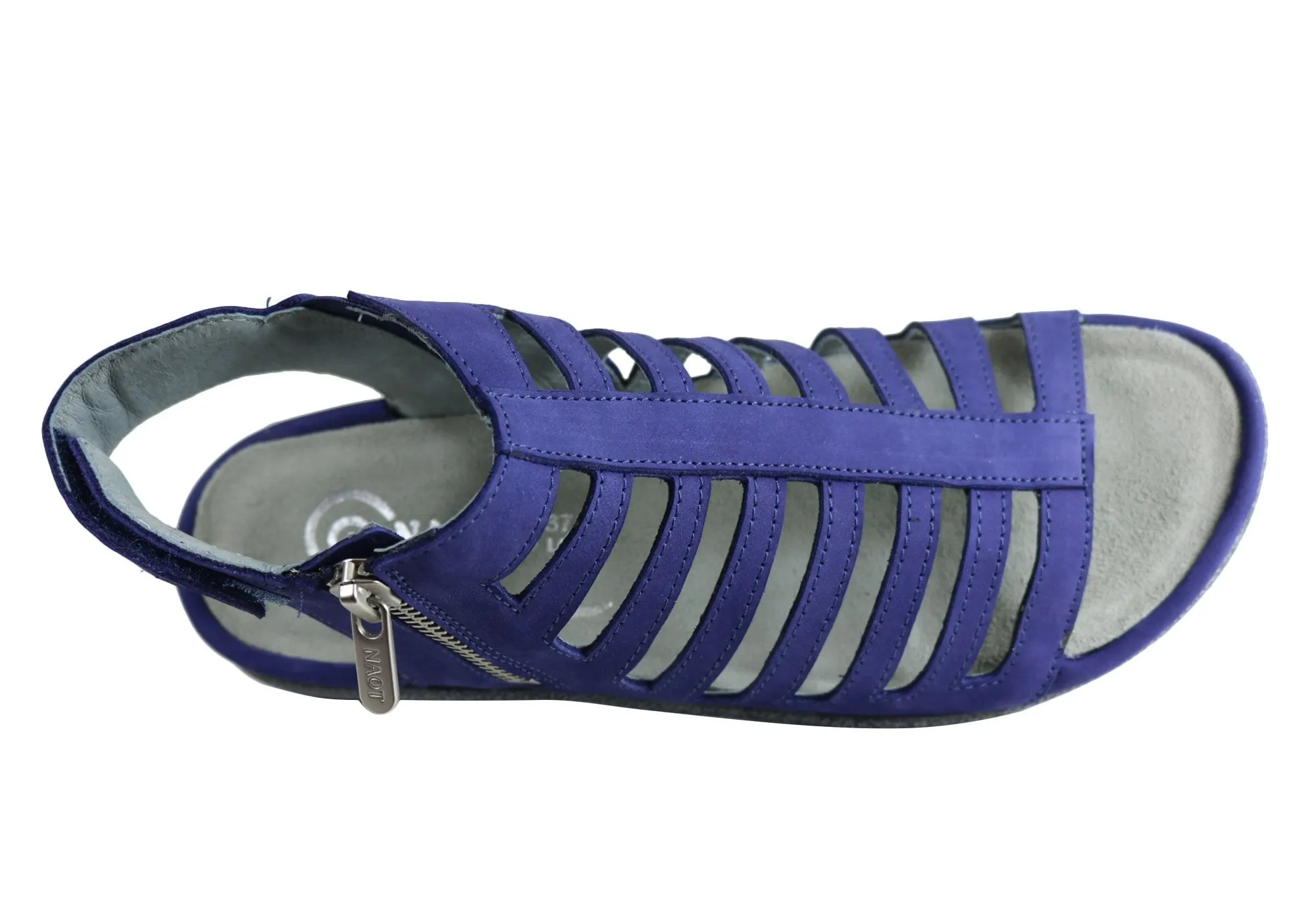 Naot Pitau Womens Leather Comfortable Orthotic Friendly Sandals Naot Shoes