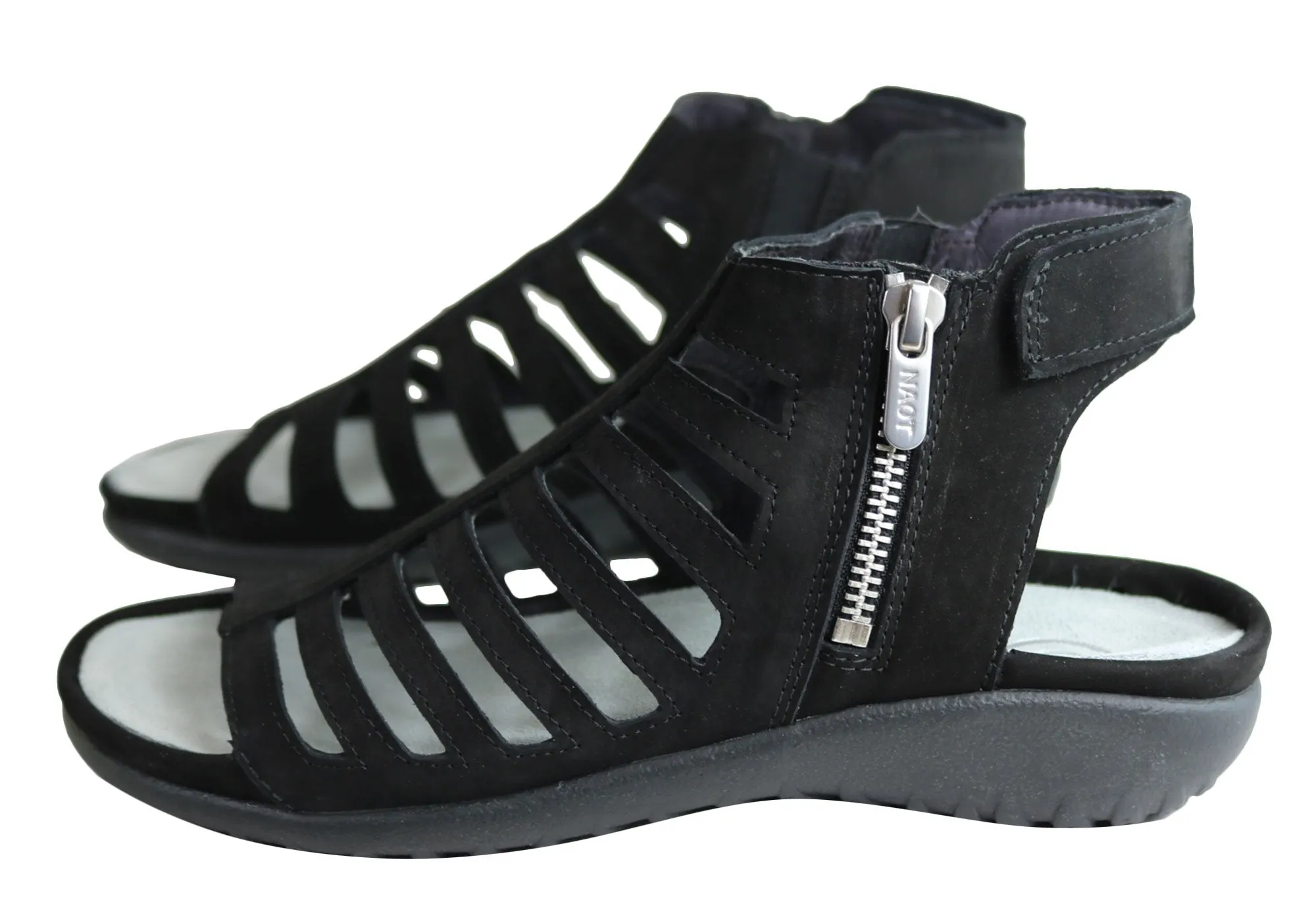 Naot Pitau Womens Leather Comfortable Orthotic Friendly Sandals Naot Shoes