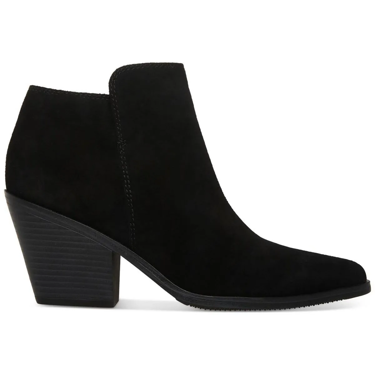 Nellie  Womens Leather Zipper Booties