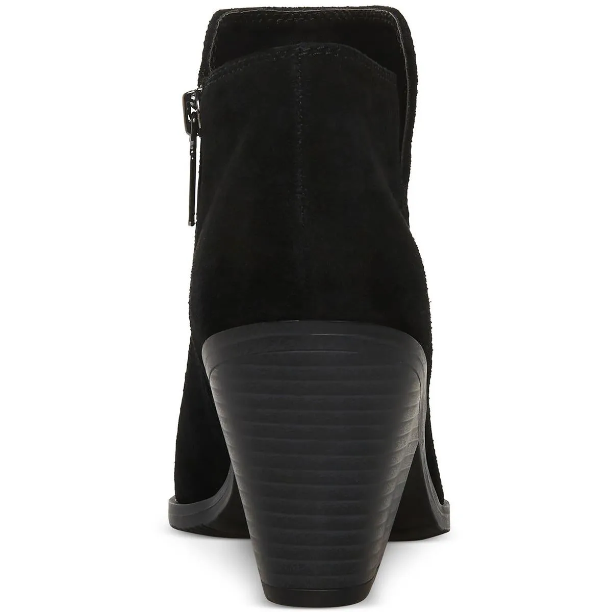 Nellie  Womens Leather Zipper Booties