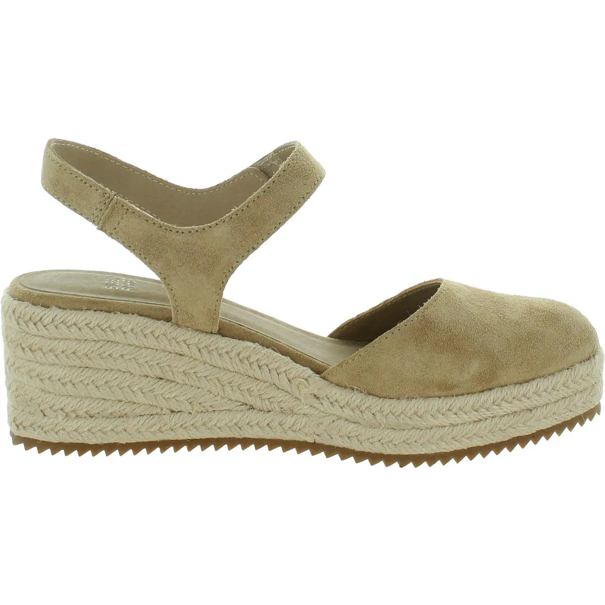 Nessa Womens Suede Wedge Pumps