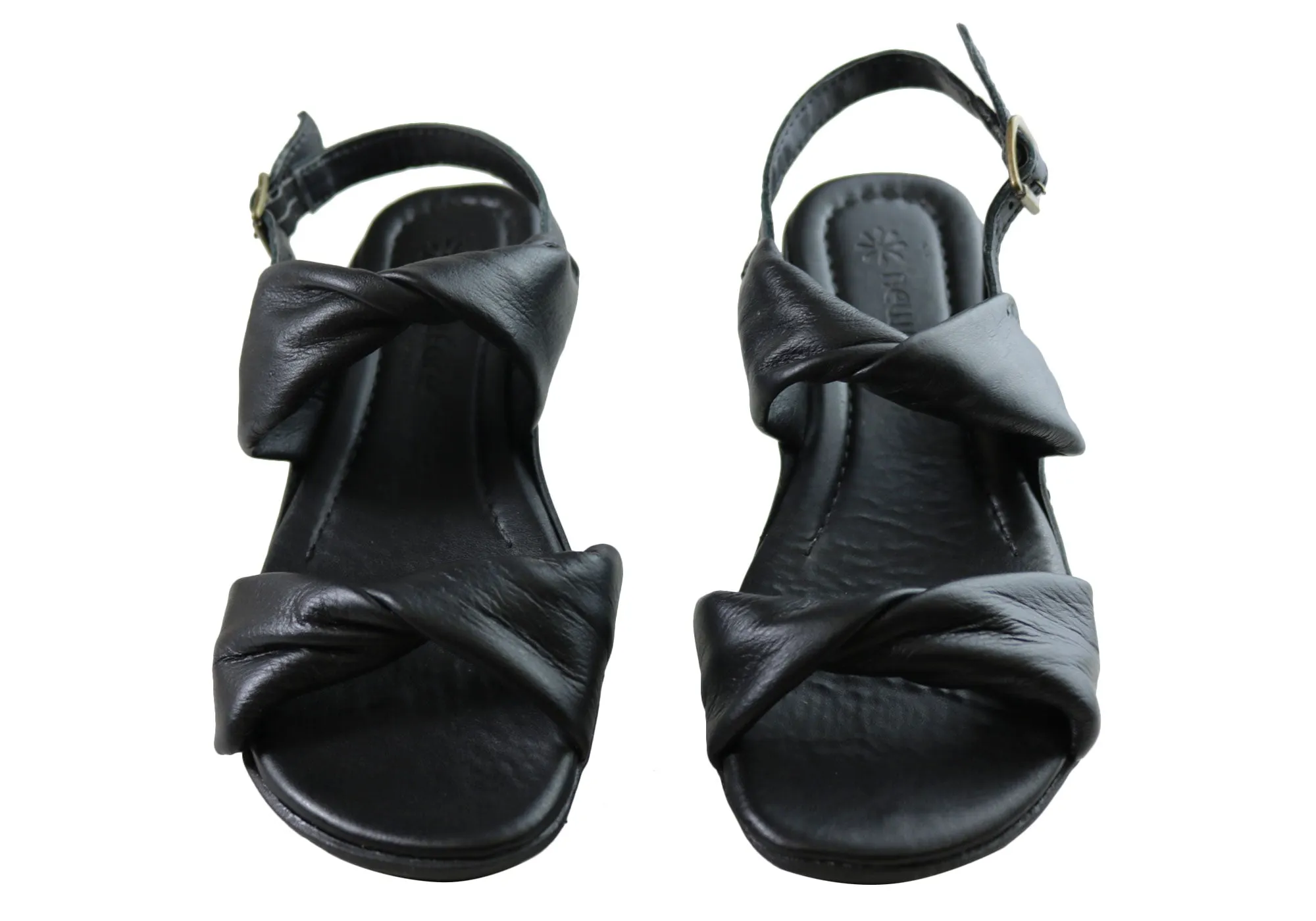 New Face Auckland Womens Comfortable Leather Sandals Made In Brazil New Face Shoes