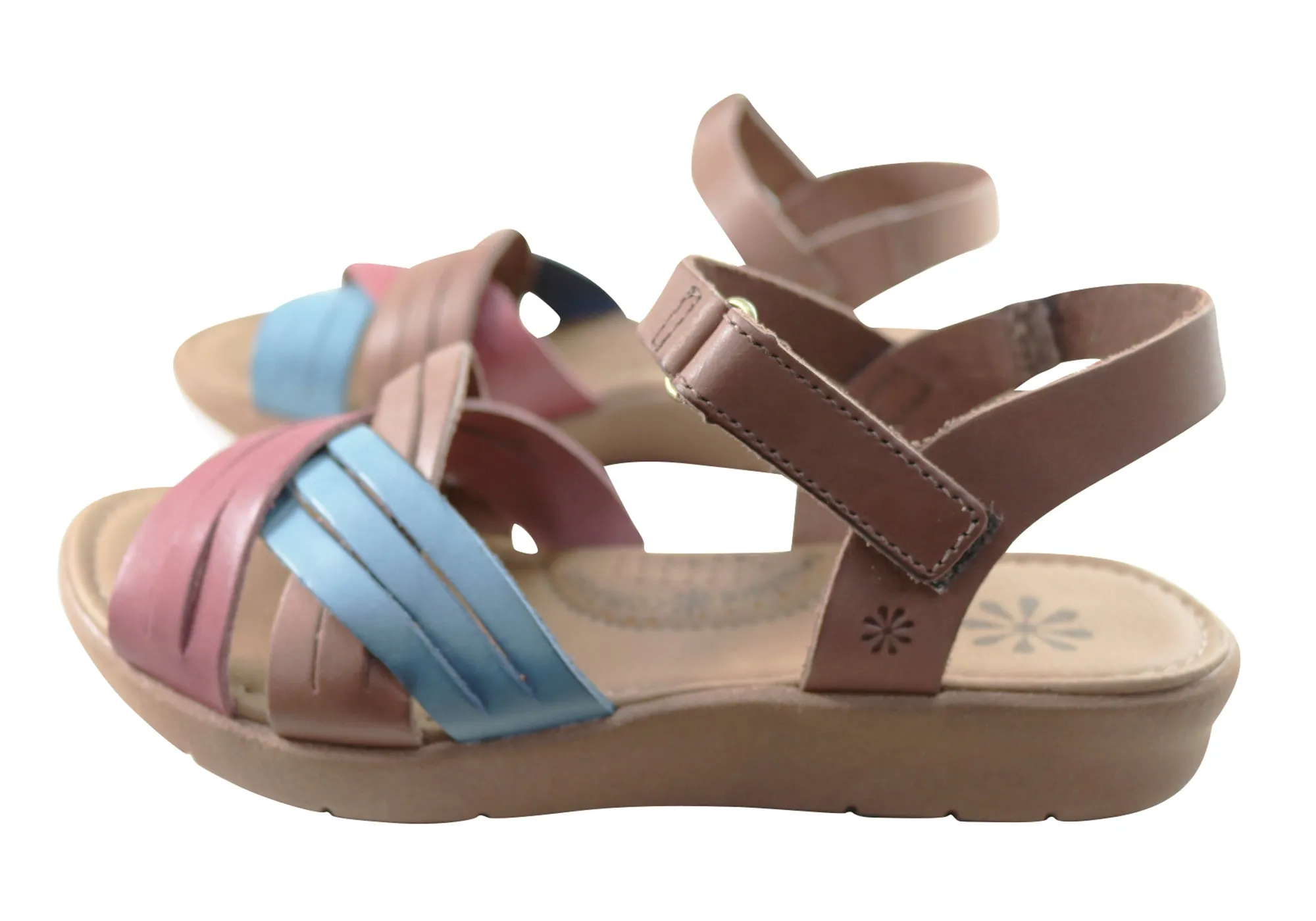New Face Bellis Womens Comfortable Leather Sandals Made In Brazil New Face Shoes