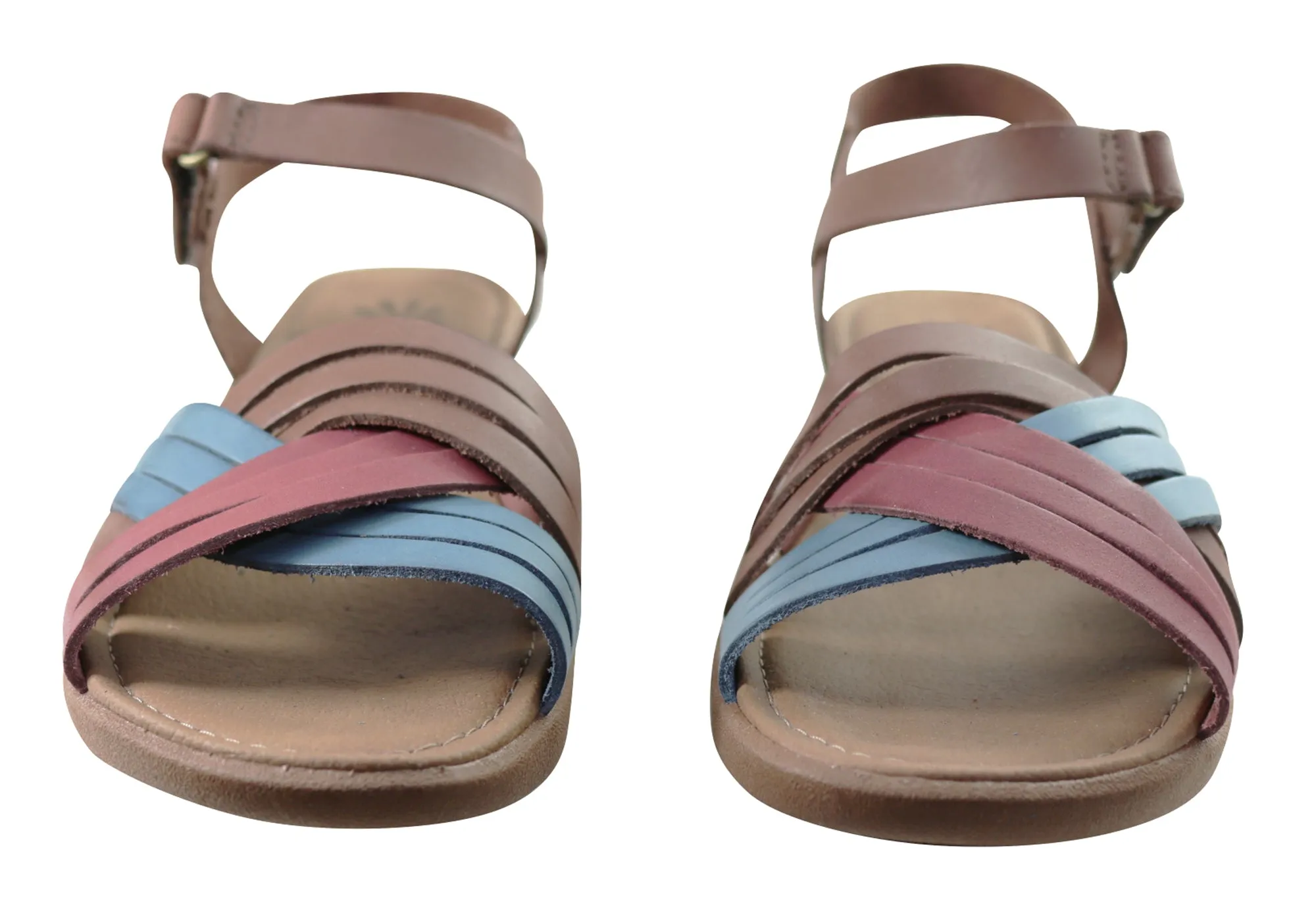New Face Bellis Womens Comfortable Leather Sandals Made In Brazil New Face Shoes