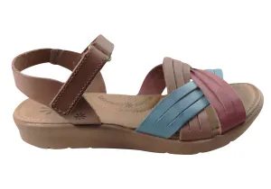 New Face Bellis Womens Comfortable Leather Sandals Made In Brazil New Face Shoes
