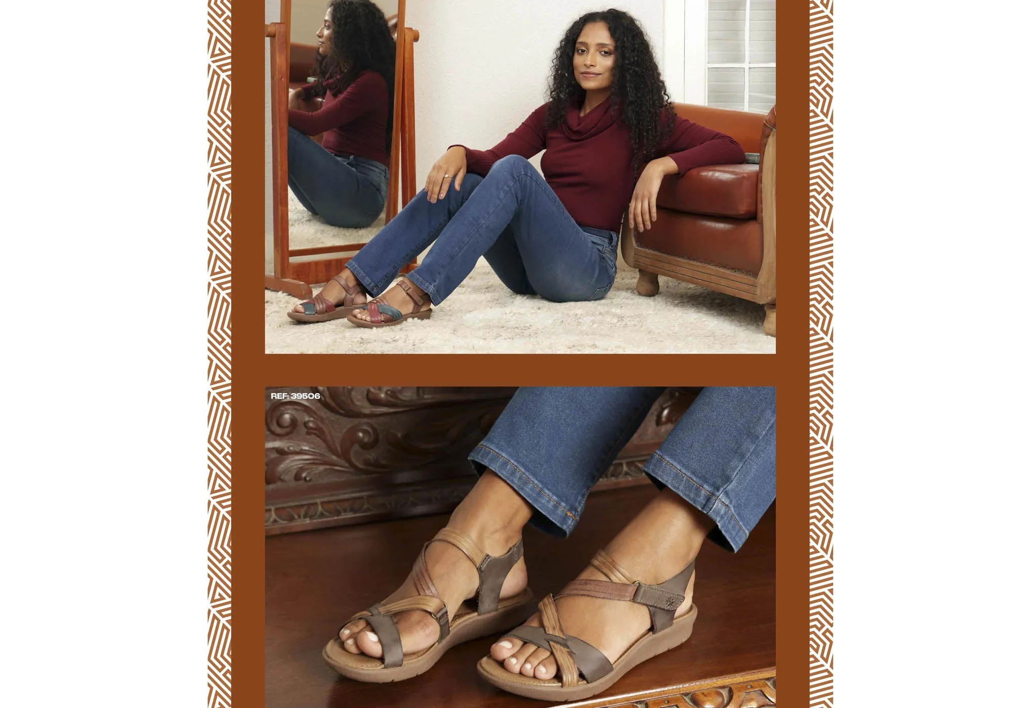 New Face Bellis Womens Comfortable Leather Sandals Made In Brazil New Face Shoes