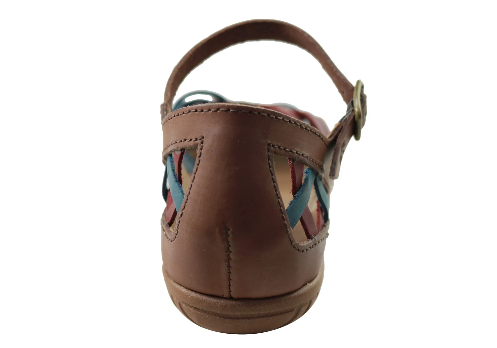 New Face Tamara Womens Comfortable Leather Sandals Made In Brazil New Face Shoes