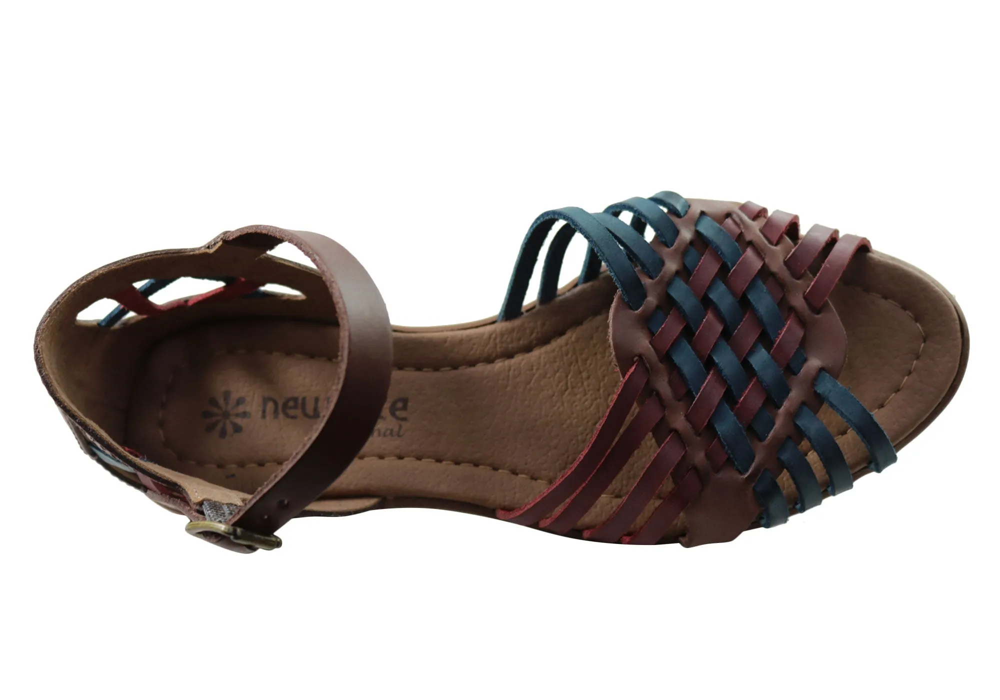 New Face Tamara Womens Comfortable Leather Sandals Made In Brazil New Face Shoes