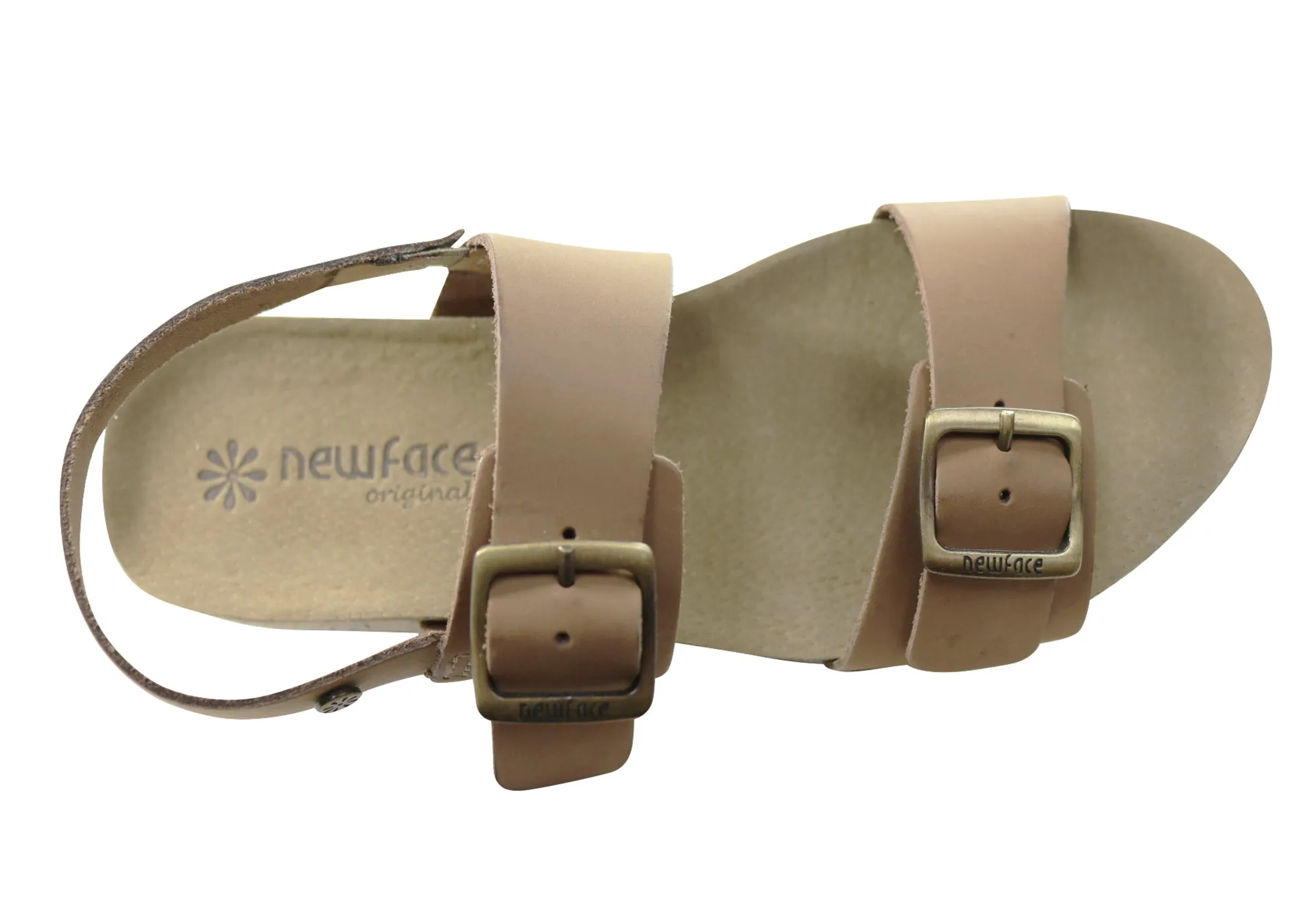 New Face Valley Womens Comfortable Leather Sandals Made In Brazil New Face Shoes