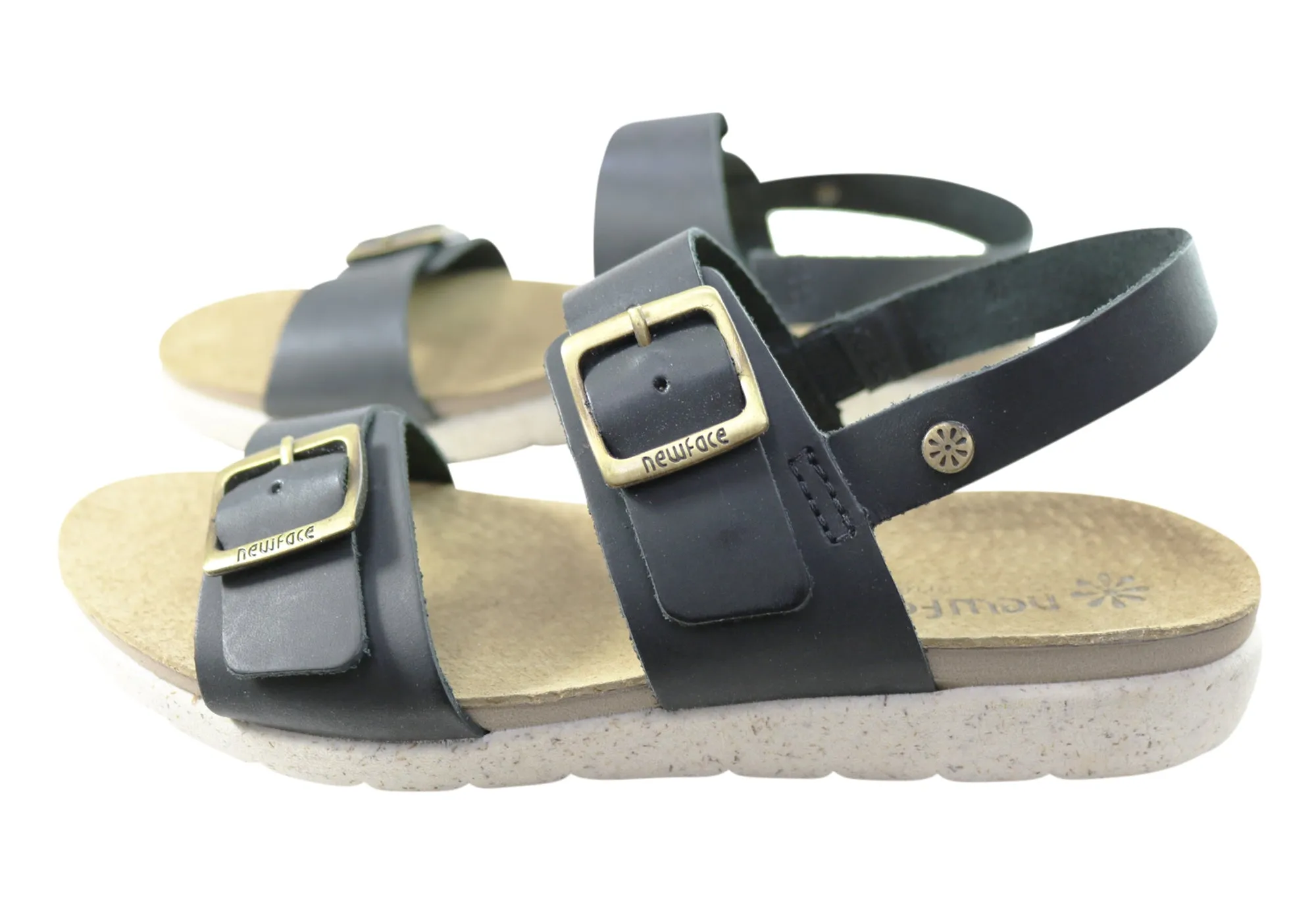 New Face Valley Womens Comfortable Leather Sandals Made In Brazil New Face Shoes