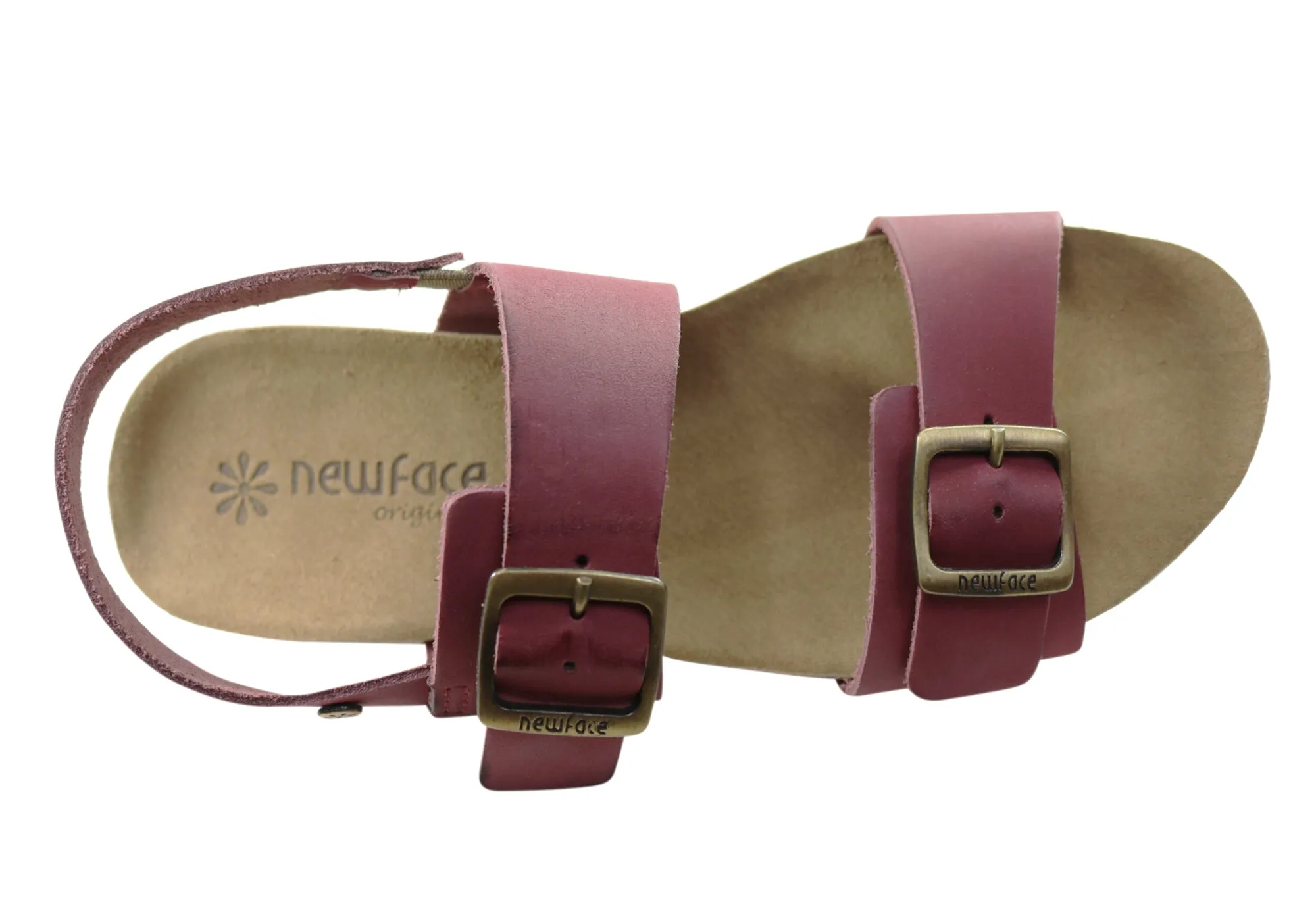 New Face Valley Womens Comfortable Leather Sandals Made In Brazil New Face Shoes