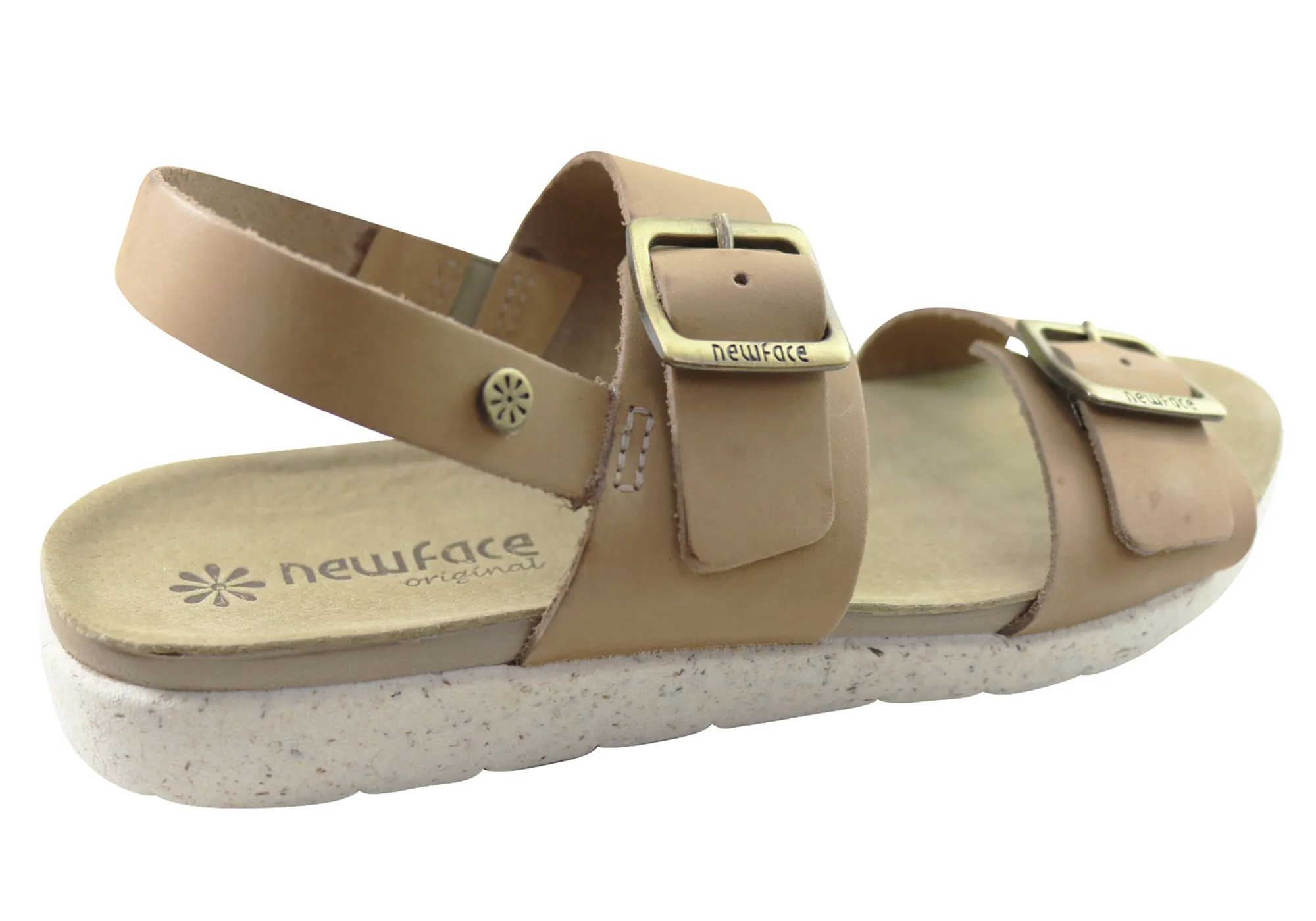 New Face Valley Womens Comfortable Leather Sandals Made In Brazil New Face Shoes