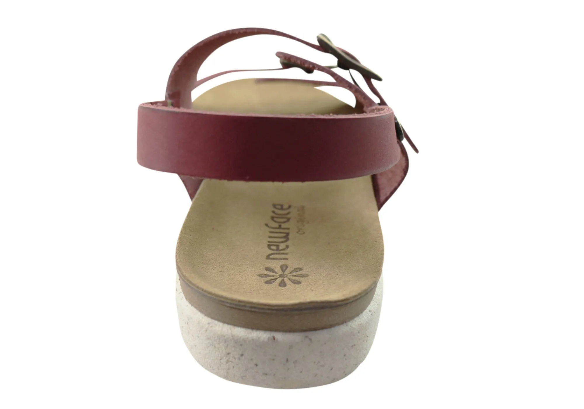 New Face Valley Womens Comfortable Leather Sandals Made In Brazil New Face Shoes