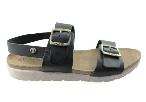 New Face Valley Womens Comfortable Leather Sandals Made In Brazil New Face Shoes