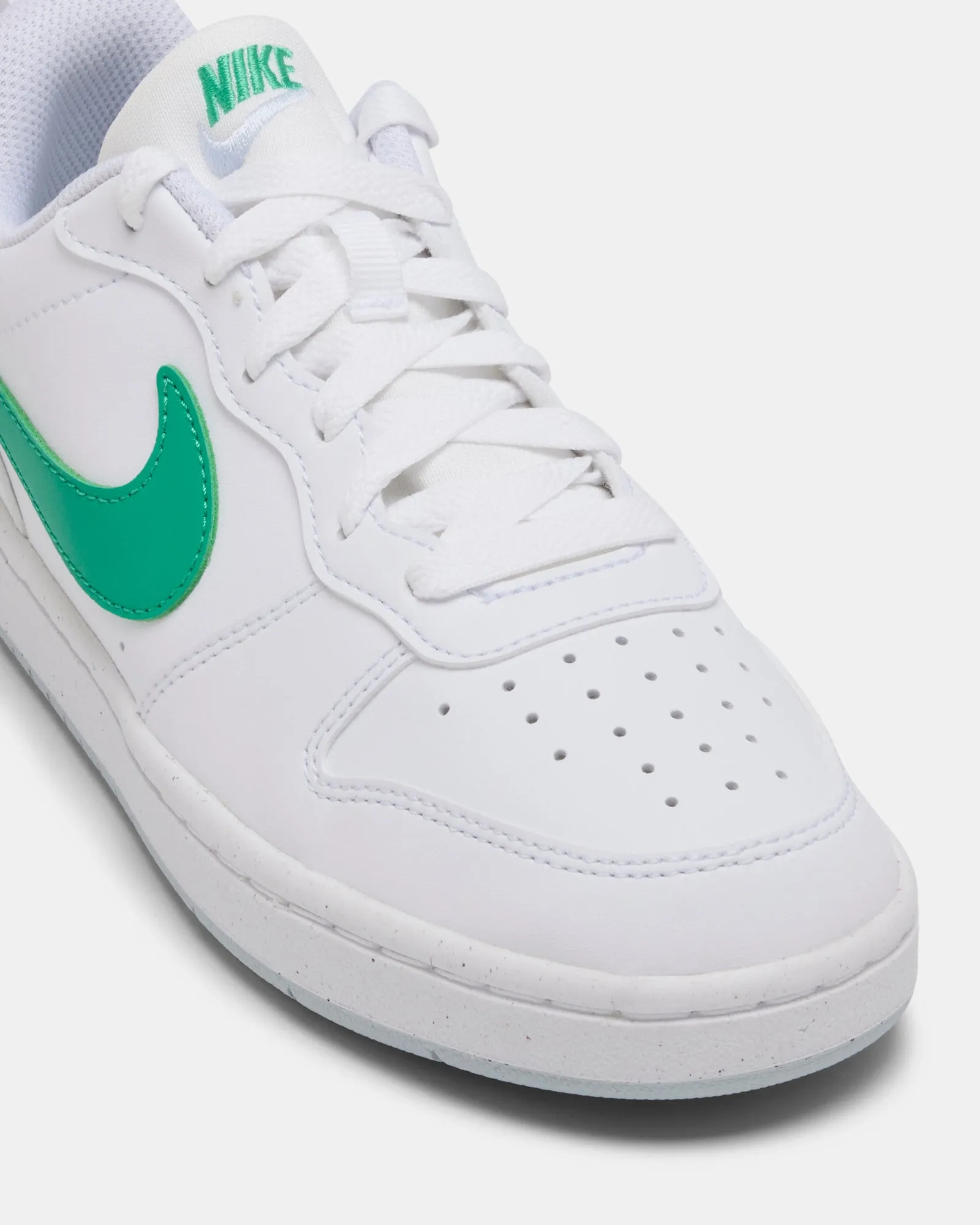 Nike Kids' Shoes Court Borough Low Recraft Grade School White/Stadium Green/Grey