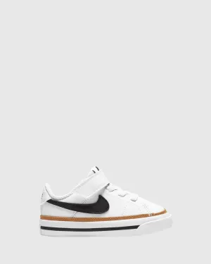 Nike Kids' Shoes Court Legacy Infant White/Black/Desert Ochre
