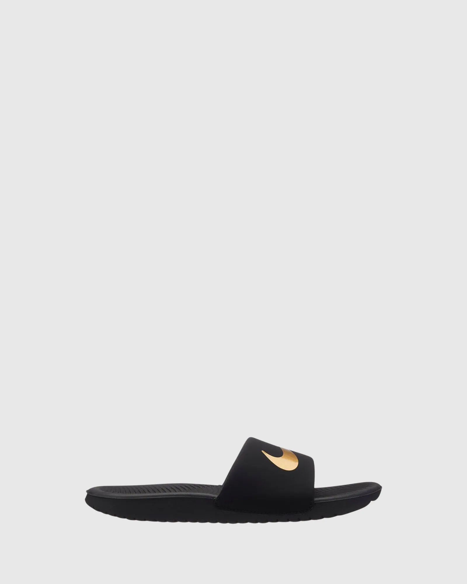 Nike Kids' Shoes Kawa Slides Black/Gold