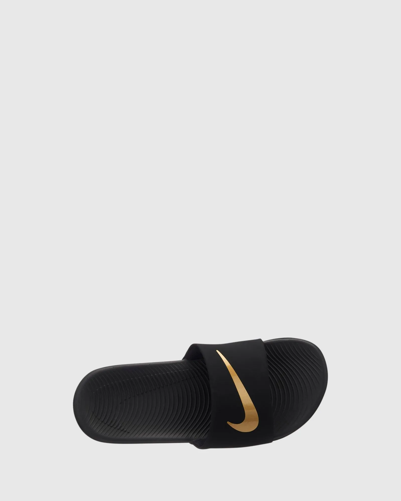 Nike Kids' Shoes Kawa Slides Black/Gold