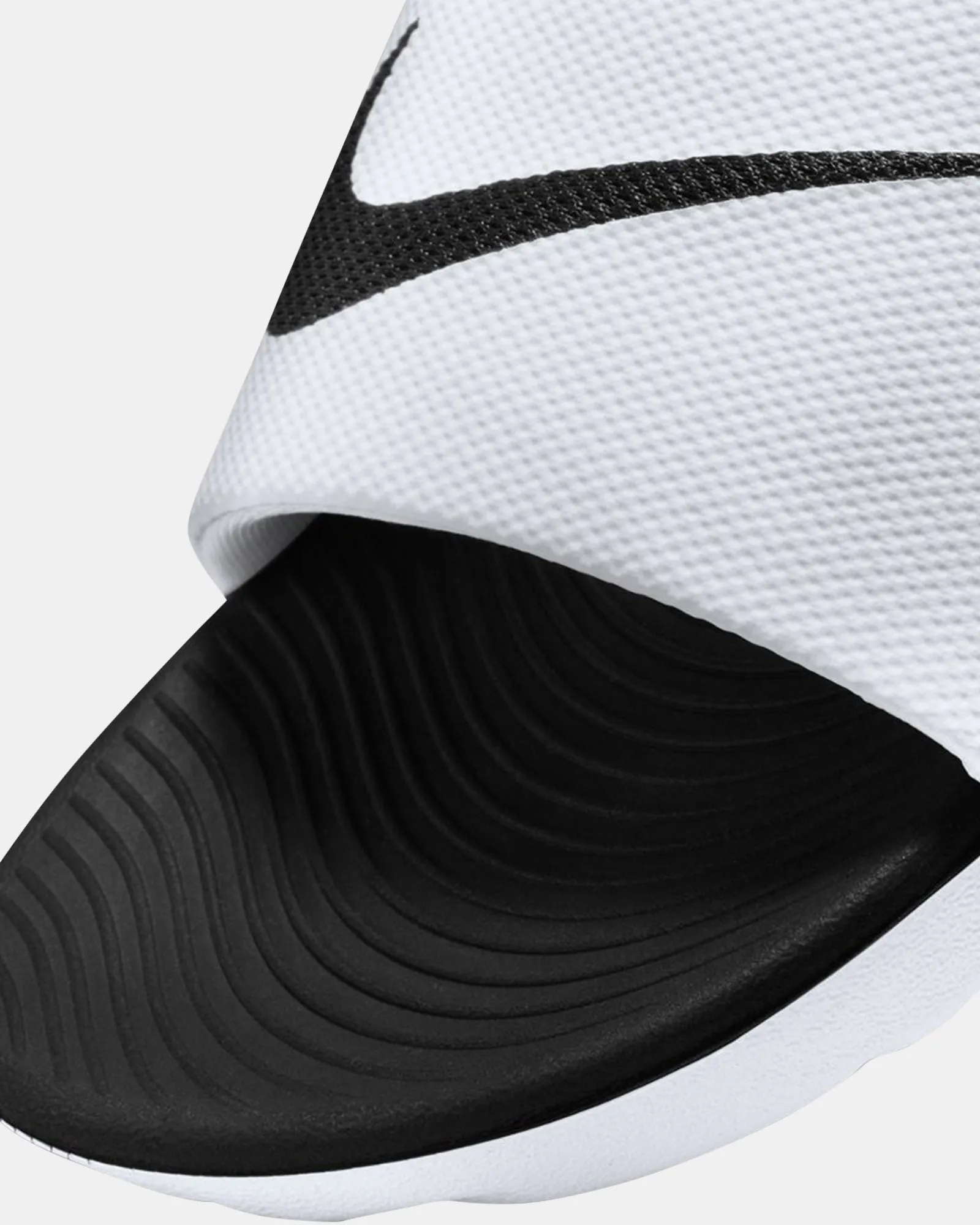 Nike Kids' Shoes Kawa Slides White/Black