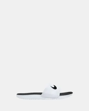 Nike Kids' Shoes Kawa Slides White/Black