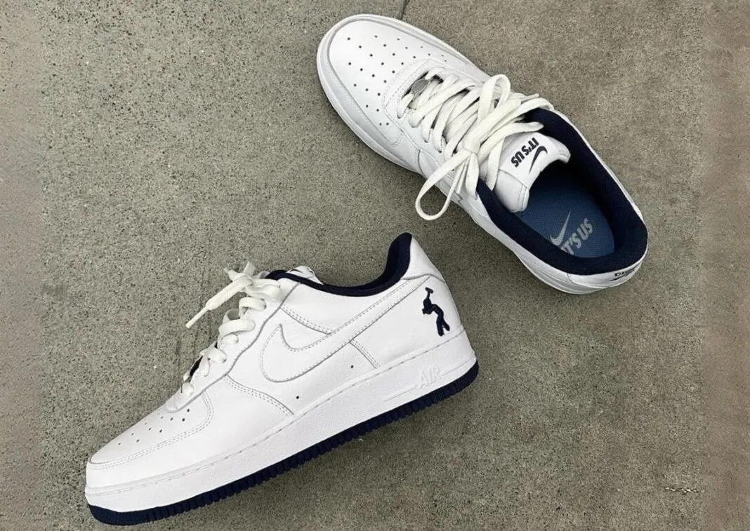 Nike	Sneakers Lil Yachty x Nike Air Force 1 Concrete Boys