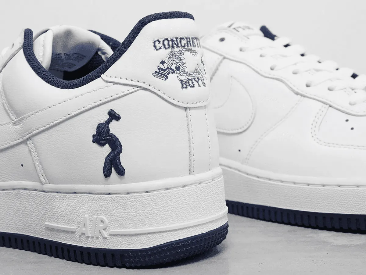 Nike	Sneakers Lil Yachty x Nike Air Force 1 Concrete Boys