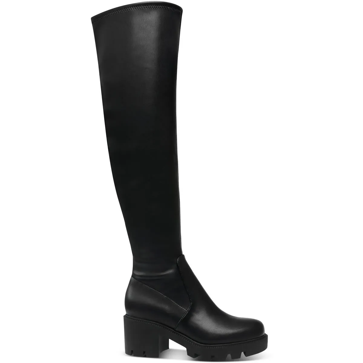 Nitro Womens Faux Leather Tall Over-The-Knee Boots