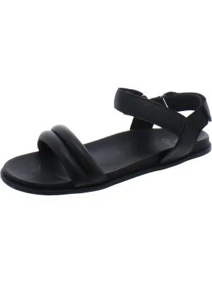 Nolo  Womens Leather Open Toe Flatform Sandals
